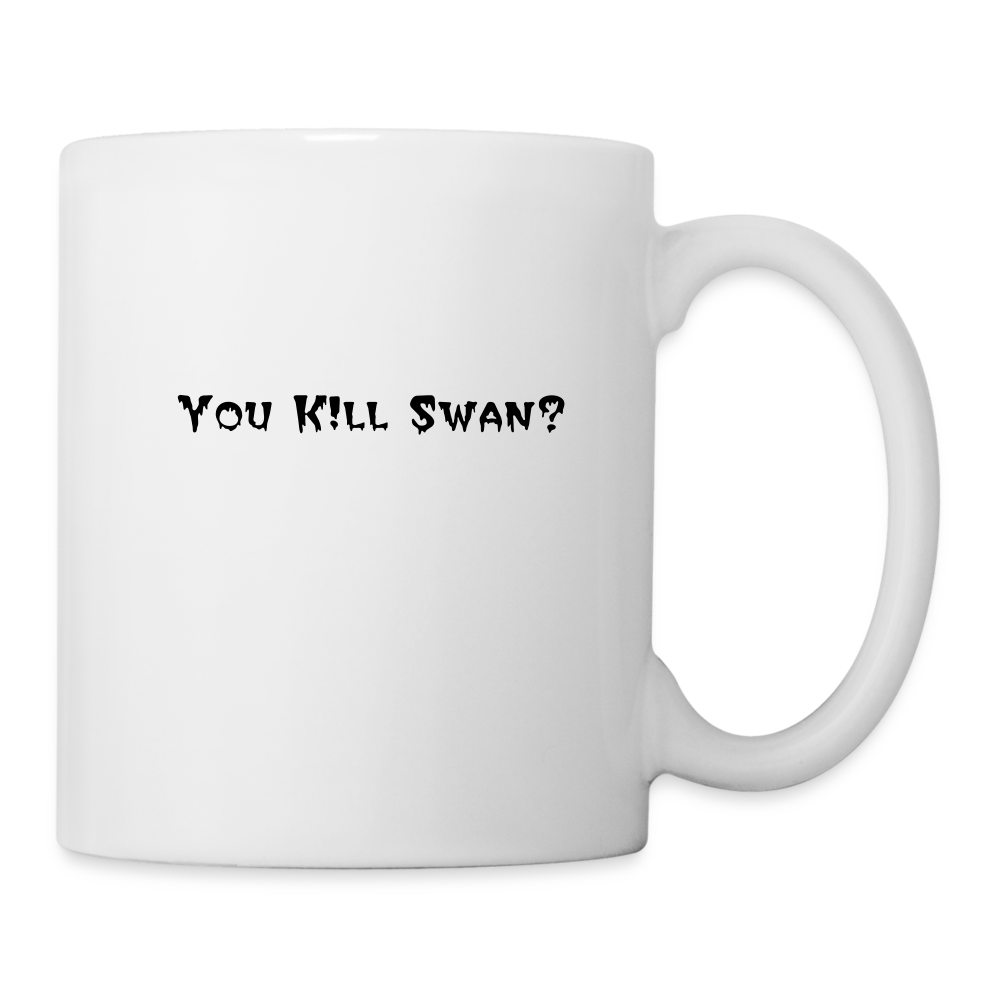 Coffee/Tea Mug - Swan - white