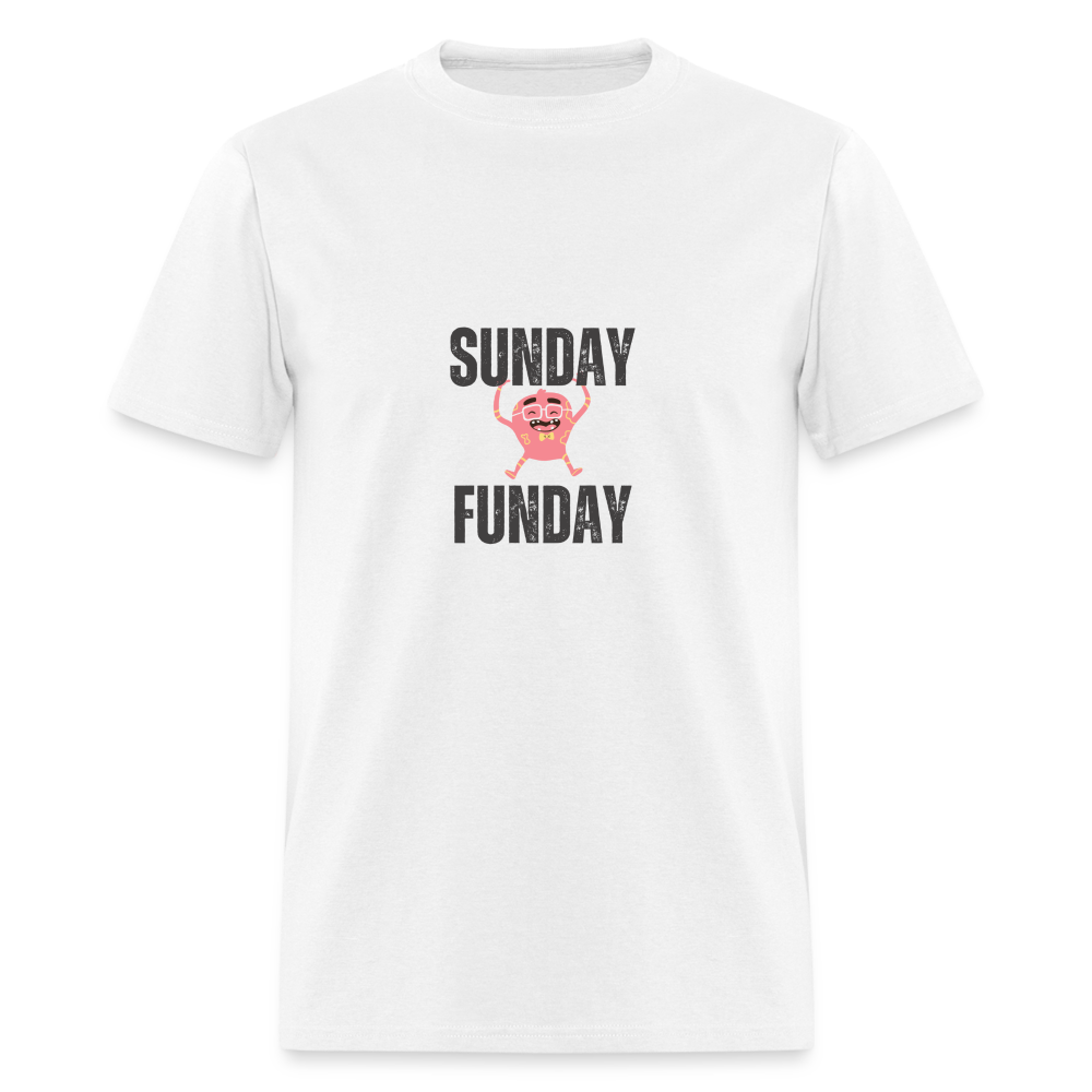 Unisex Classic T-Shirt - Sunday Funday - white