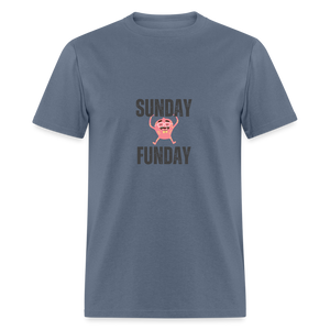 Unisex Classic T-Shirt - Sunday Funday - denim