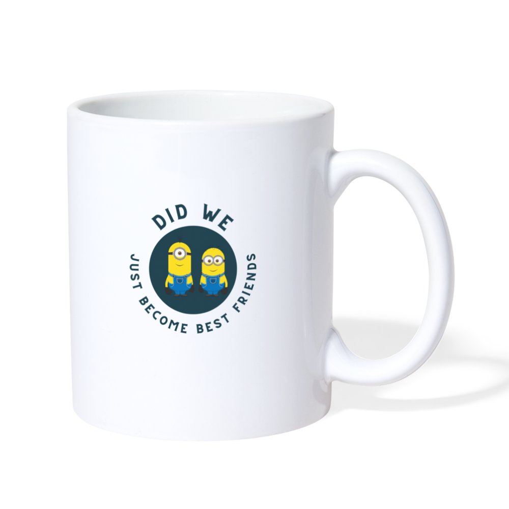 Coffee/Tea Mug - Minions Best Friends - white