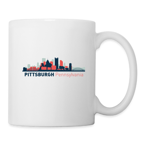 Coffee/Tea Mug - Pittsburgh - white
