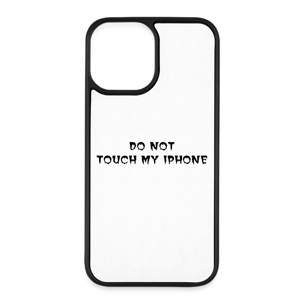 iPhone 12 Pro Max Case - DNT my iphone - white/black