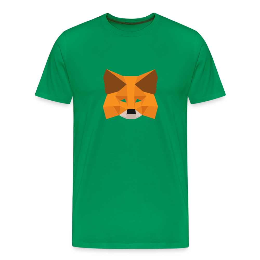 Men's Premium T-Shirt - Metamask - kelly green