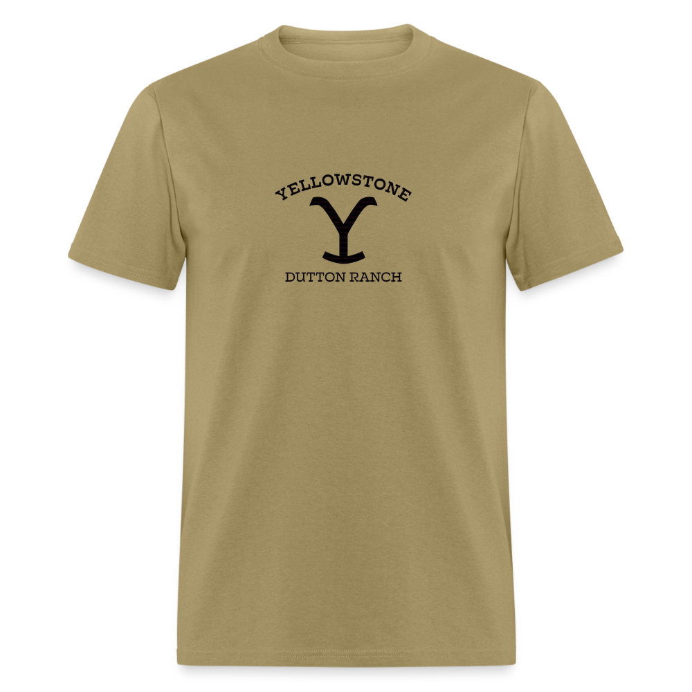 Unisex Classic T-Shirt - Yellowstone - khaki