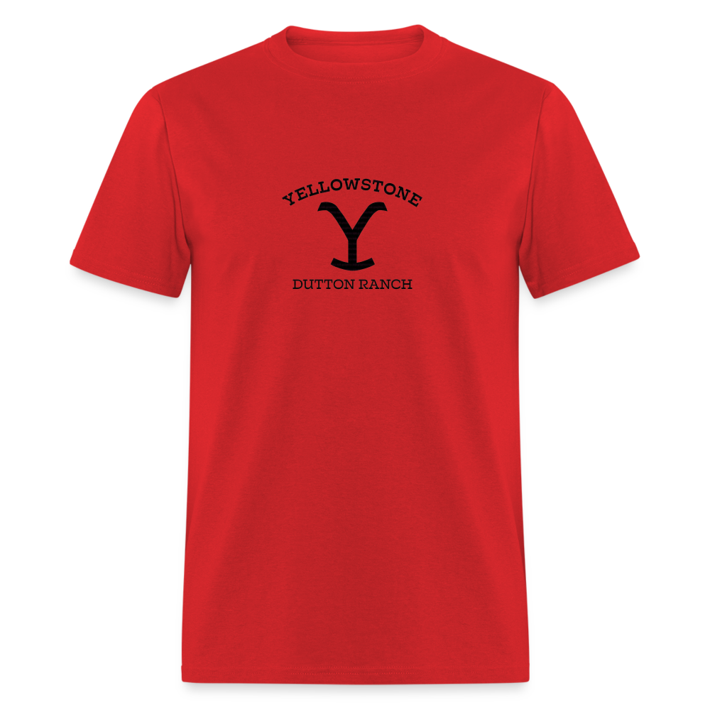Unisex Classic T-Shirt - Yellowstone - red