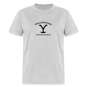 Unisex Classic T-Shirt - Yellowstone - heather gray