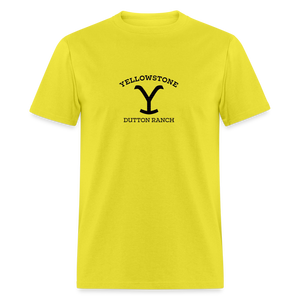 Unisex Classic T-Shirt - Yellowstone - yellow