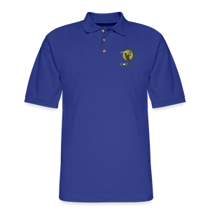 Men's Pique Polo Shirt - Golf Club Elite - royal blue