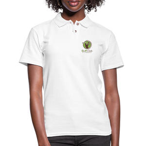 Women's Pique Polo Shirt - Golf Club Elite - white