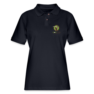 Women's Pique Polo Shirt - Golf Club Elite - midnight navy