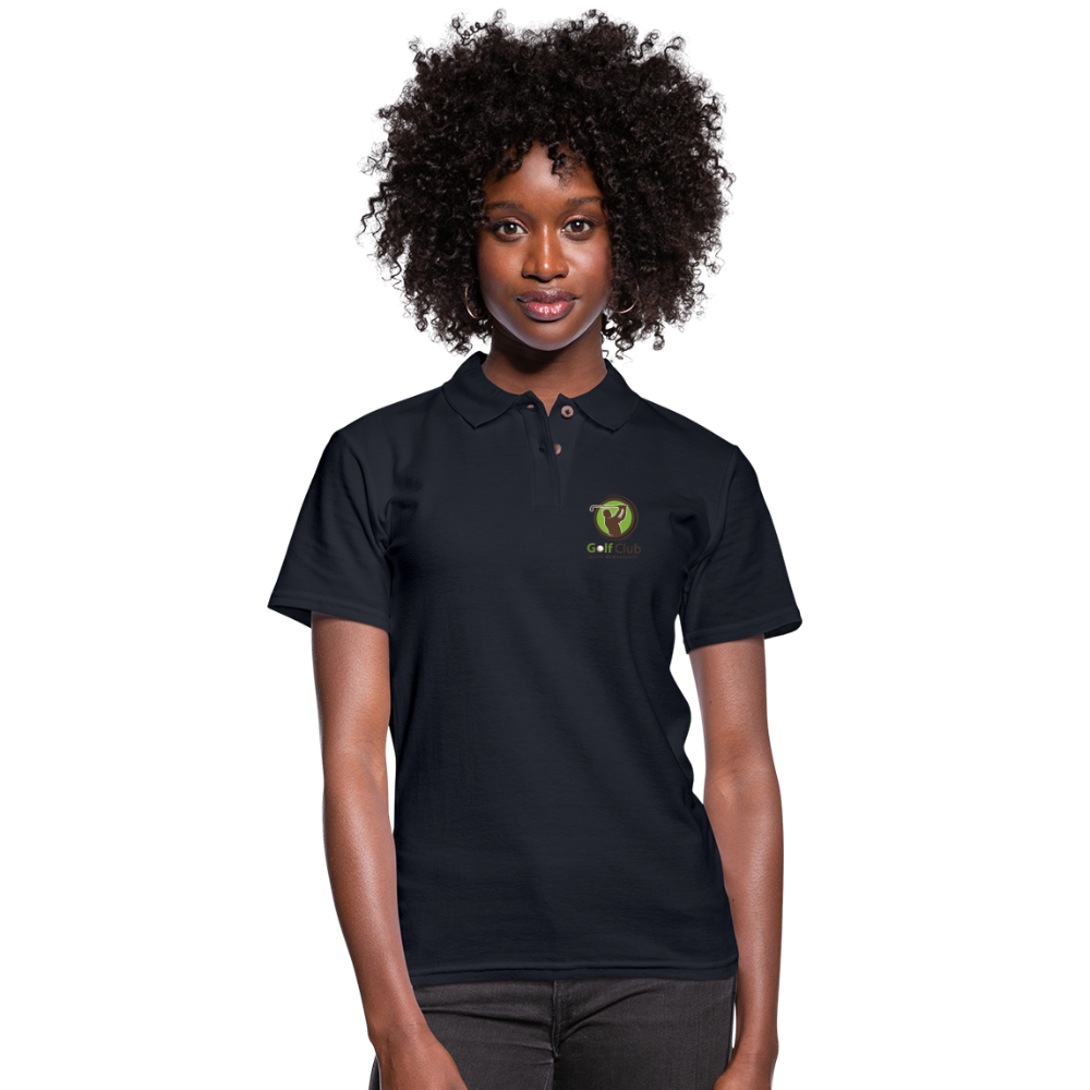 Women's Pique Polo Shirt - Golf Club Elite - midnight navy