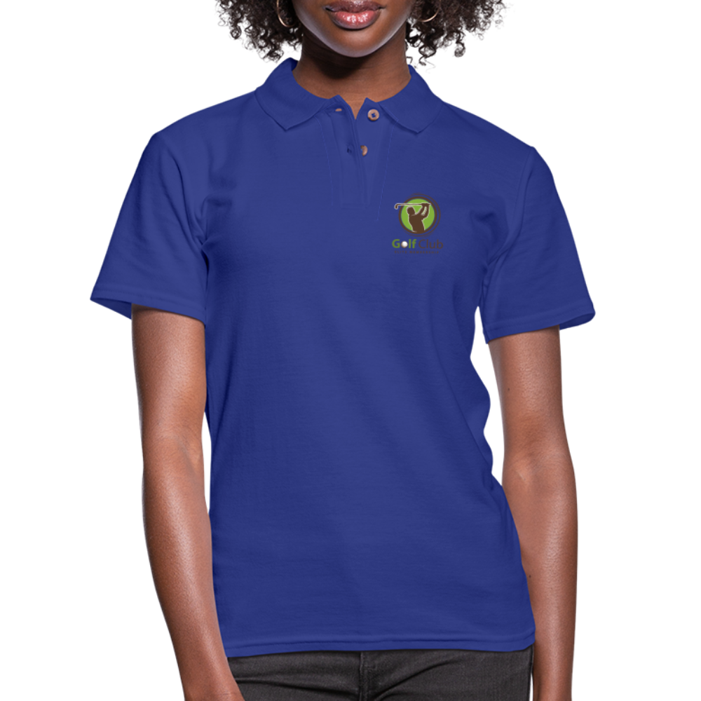 Women's Pique Polo Shirt - Golf Club Elite - royal blue