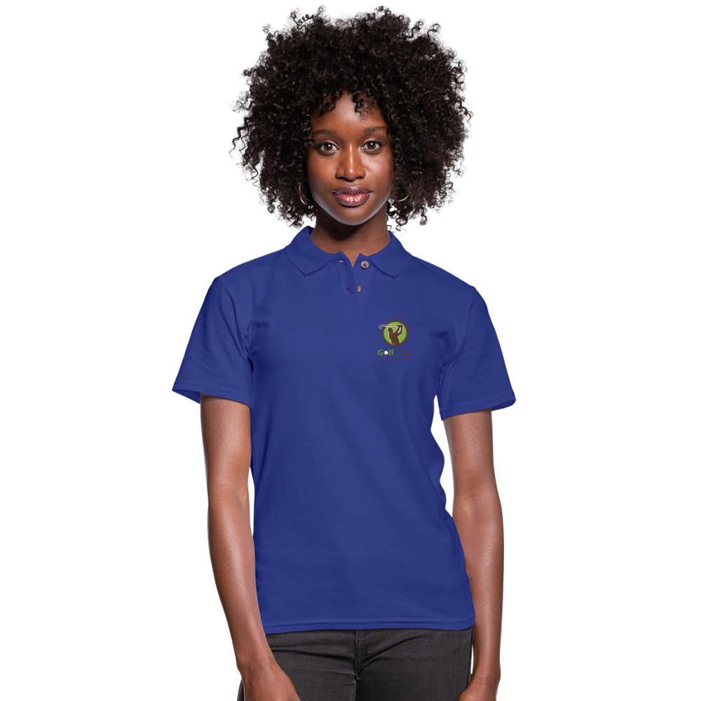 Women's Pique Polo Shirt - Golf Club Elite - royal blue