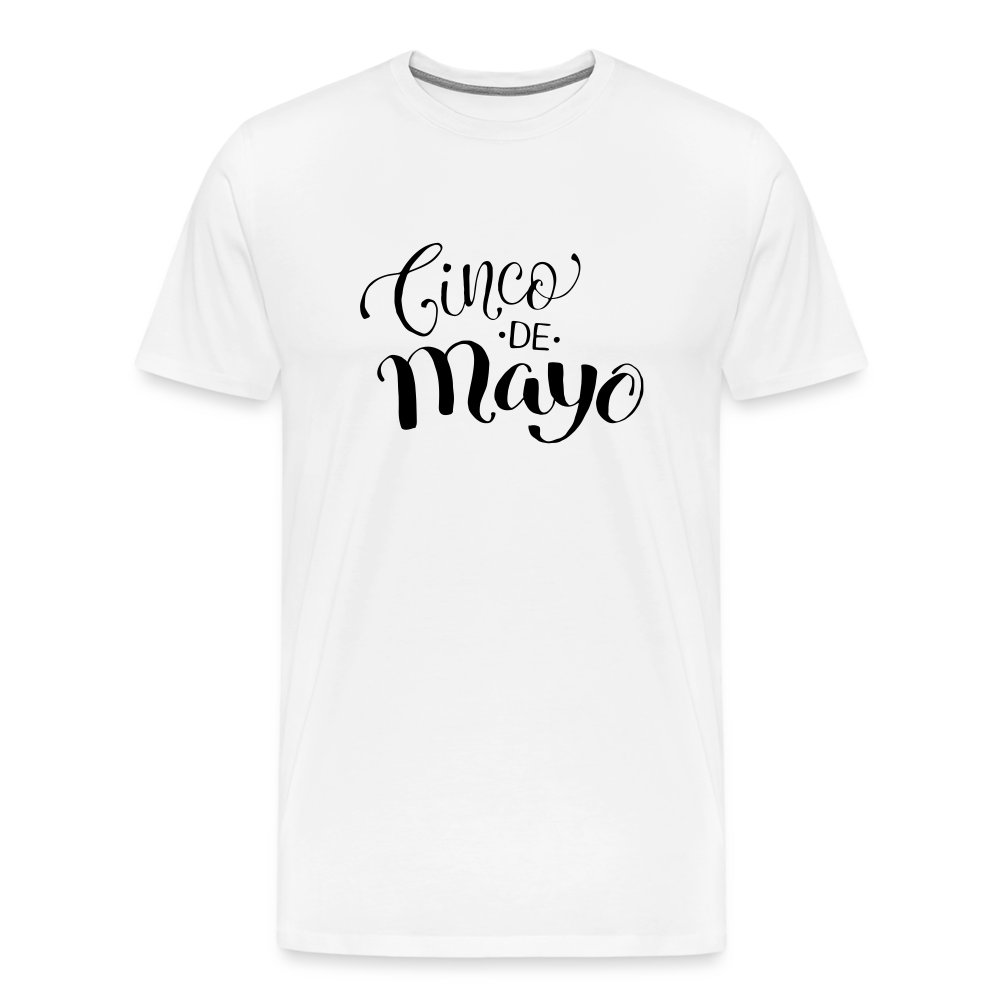 Men's Premium T-Shirt - Cinco de mayo - white
