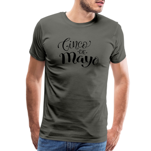 Men's Premium T-Shirt - Cinco de mayo - asphalt gray