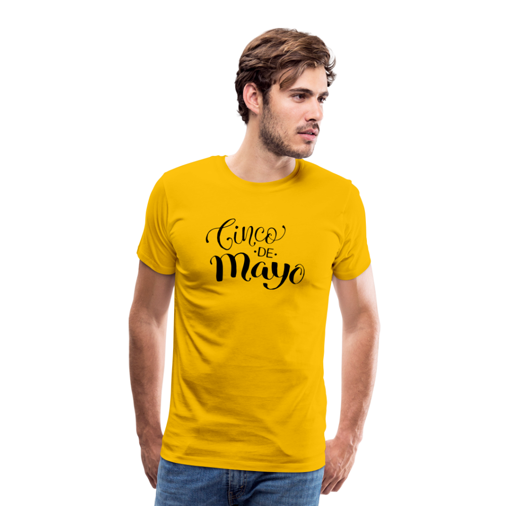 Men's Premium T-Shirt - Cinco de mayo - sun yellow