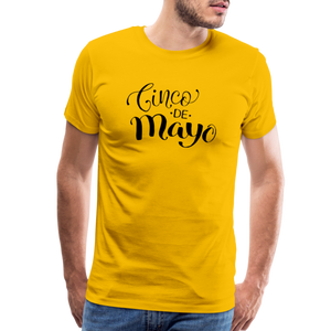 Men's Premium T-Shirt - Cinco de mayo - sun yellow