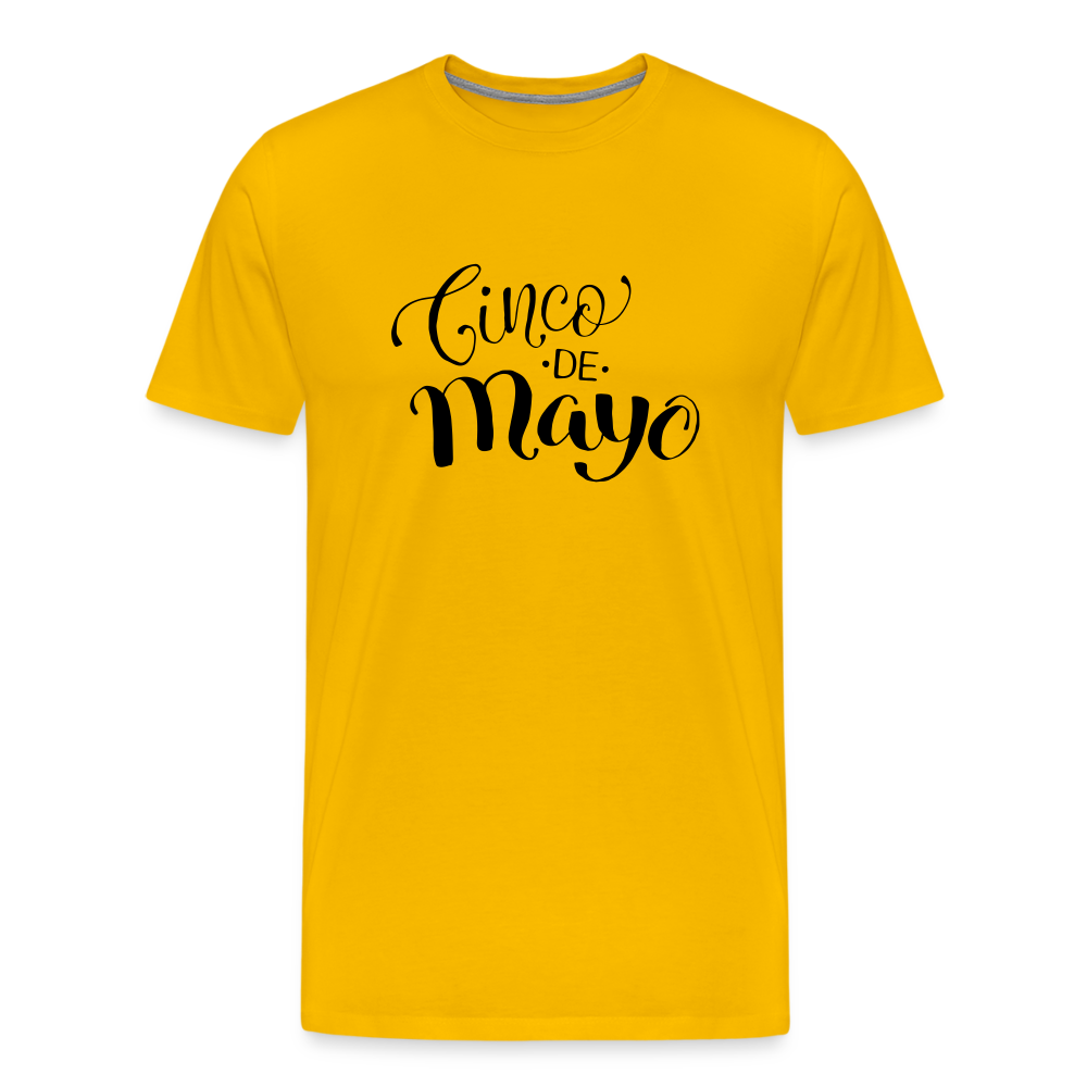 Men's Premium T-Shirt - Cinco de mayo - sun yellow