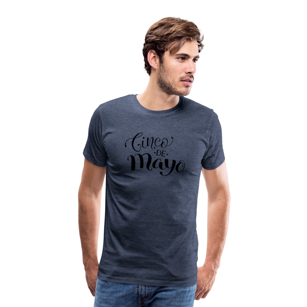 Men's Premium T-Shirt - Cinco de mayo - heather blue