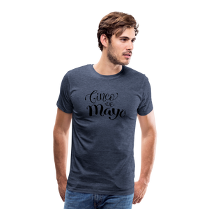 Men's Premium T-Shirt - Cinco de mayo - heather blue