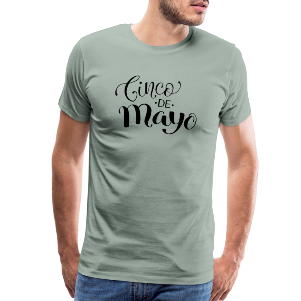 Men's Premium T-Shirt - Cinco de mayo - steel green